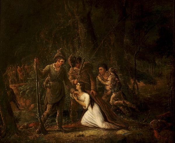 John Blake White Sergeants Jasper and Newton Rescuing American Prisoners oil painting image